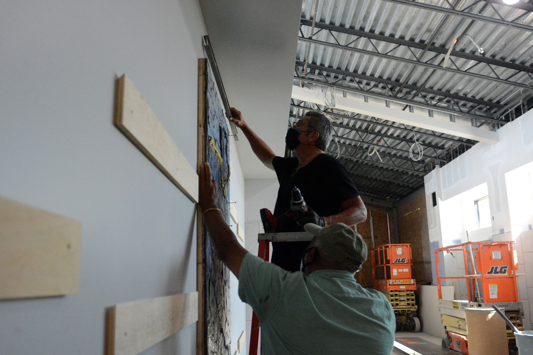 Little Eagle Arts Foundation mural for Baraboo middle school